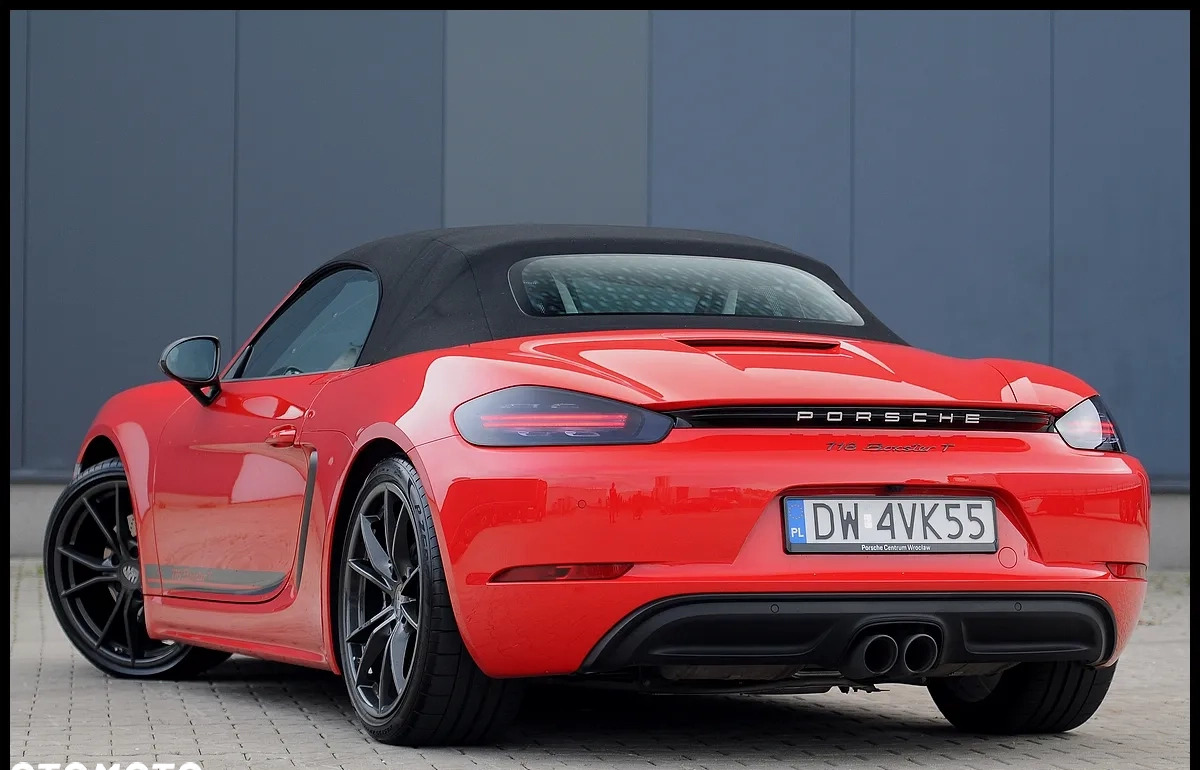 Porsche 718 Boxster cena 362900 przebieg: 14000, rok produkcji 2023 z Świdnica małe 781